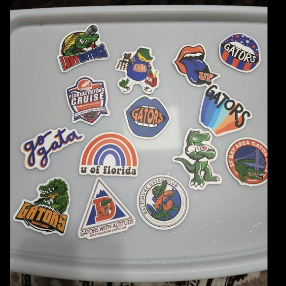 University of Florida, Gator Stickers - Picture 1 of 5
